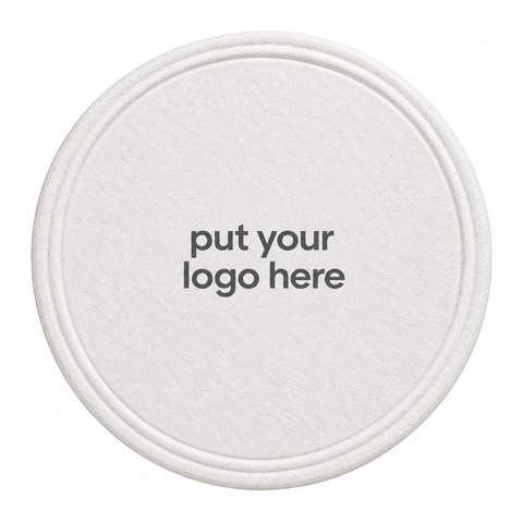 Tissue Coaster with Board & Plastic Backing
