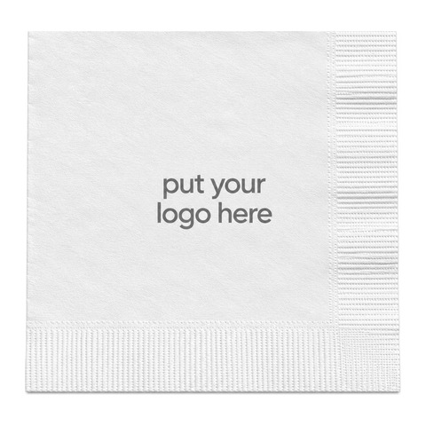 10" x 10" Personalized Tissue Napkin