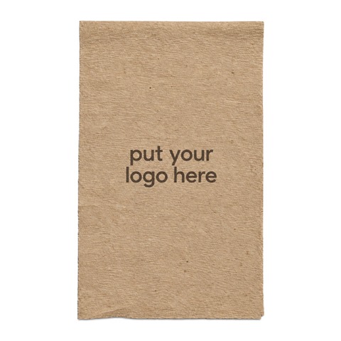 5 3/4" x 13" Personalized Tissue Napkin